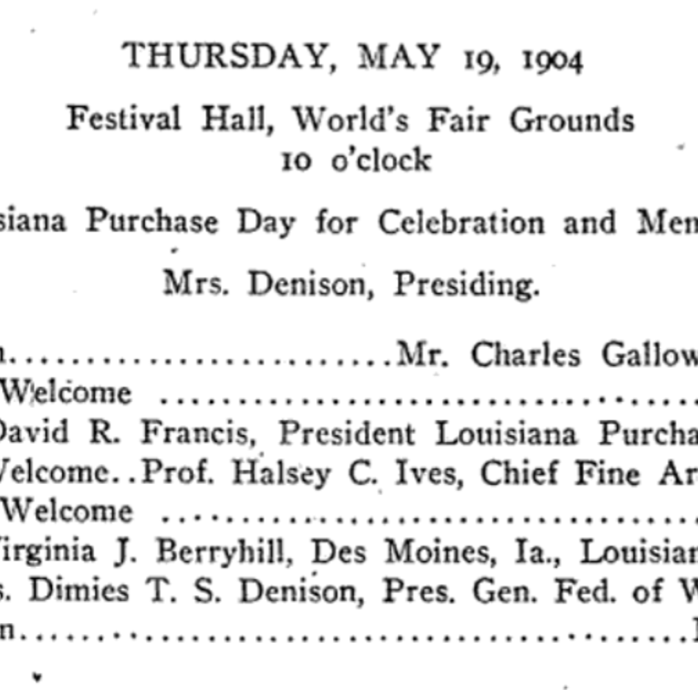 1904-05-19 Concert Program