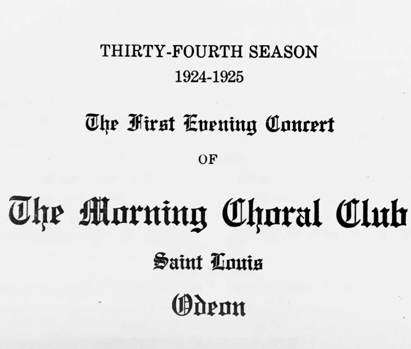 1927-04-19 Concert Program